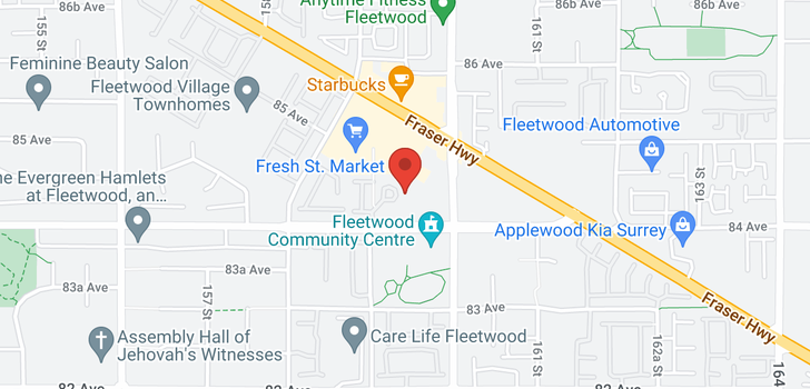 map of 409 15895 84 AVENUE